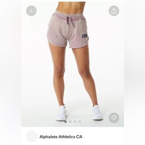Alphalete atlethics sports short size M